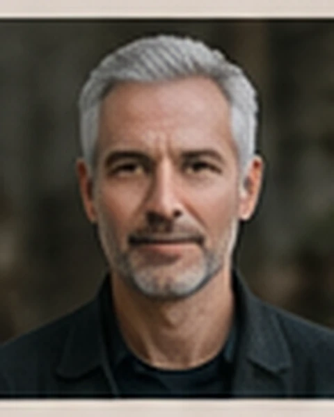 Synthetisches Musterportrait zur Musterstimme von M. Baumgartner