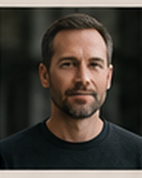 Synthetisches Musterportrait zur Musterstimme von Dr. M. Keller